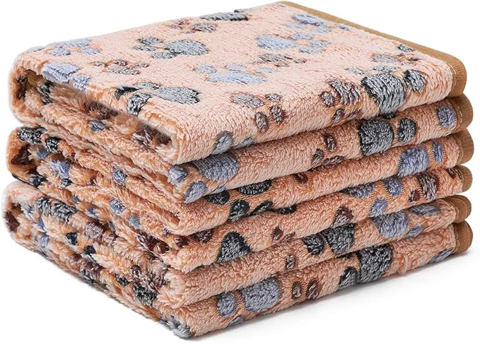 Classic Luciphia 1 Pack 3 Blankets Super Soft Fluffy Premium Fleece Pet Blanket Flannel Breathable