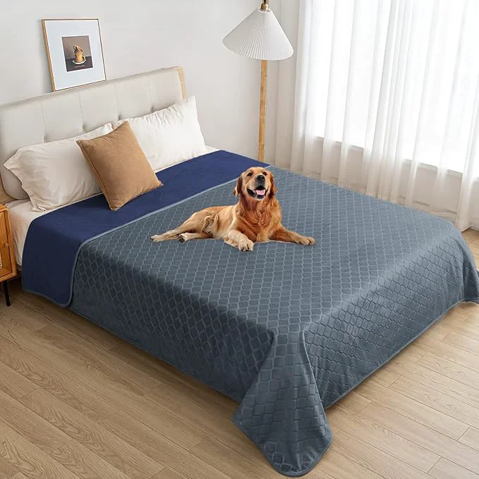 Sustainable fuguitex Waterproof Dog Blanket Bed Cover Dog Crystal Velvet Moroccan Fuzzy Responsible