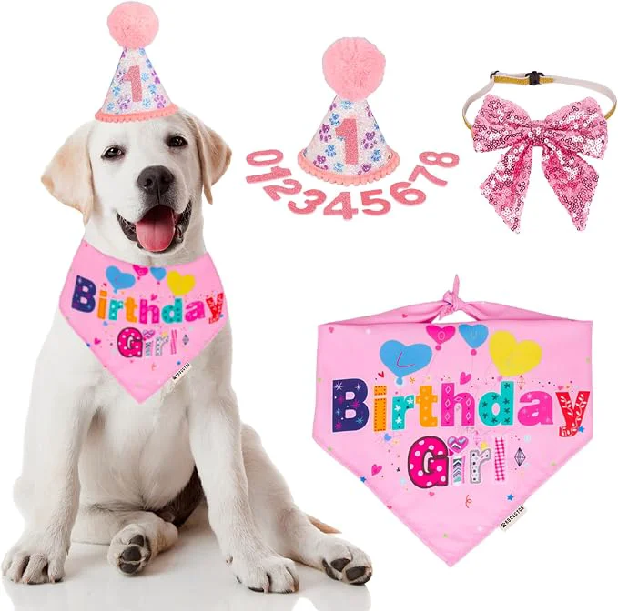 Enhanced ADOGGYGO Dog Birthday Party Supplies Sophisticated