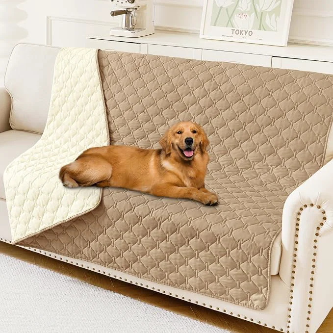 Trendy Smiry Waterproof Dog Bed Cover Blanket Soft Reversible Pet Blanket Washable Quality