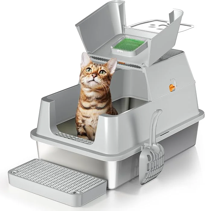 Trusted Stainless Steel Cat Litter Box Outstanding
