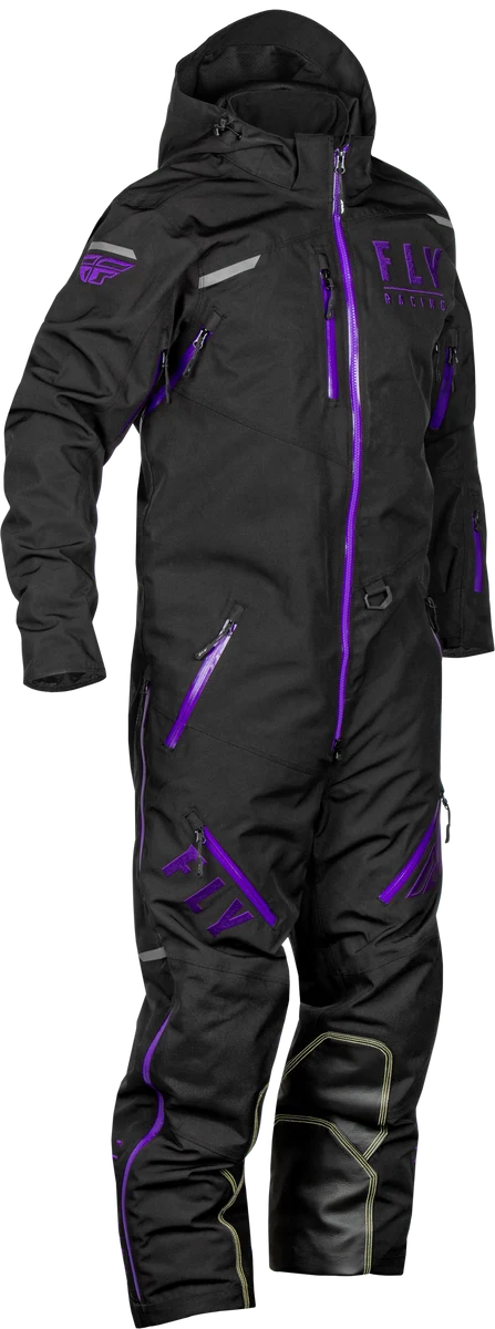 Flexible Fly Racing - Cobalt Shell Sb Monosuit Black Purple 2x Sustainable