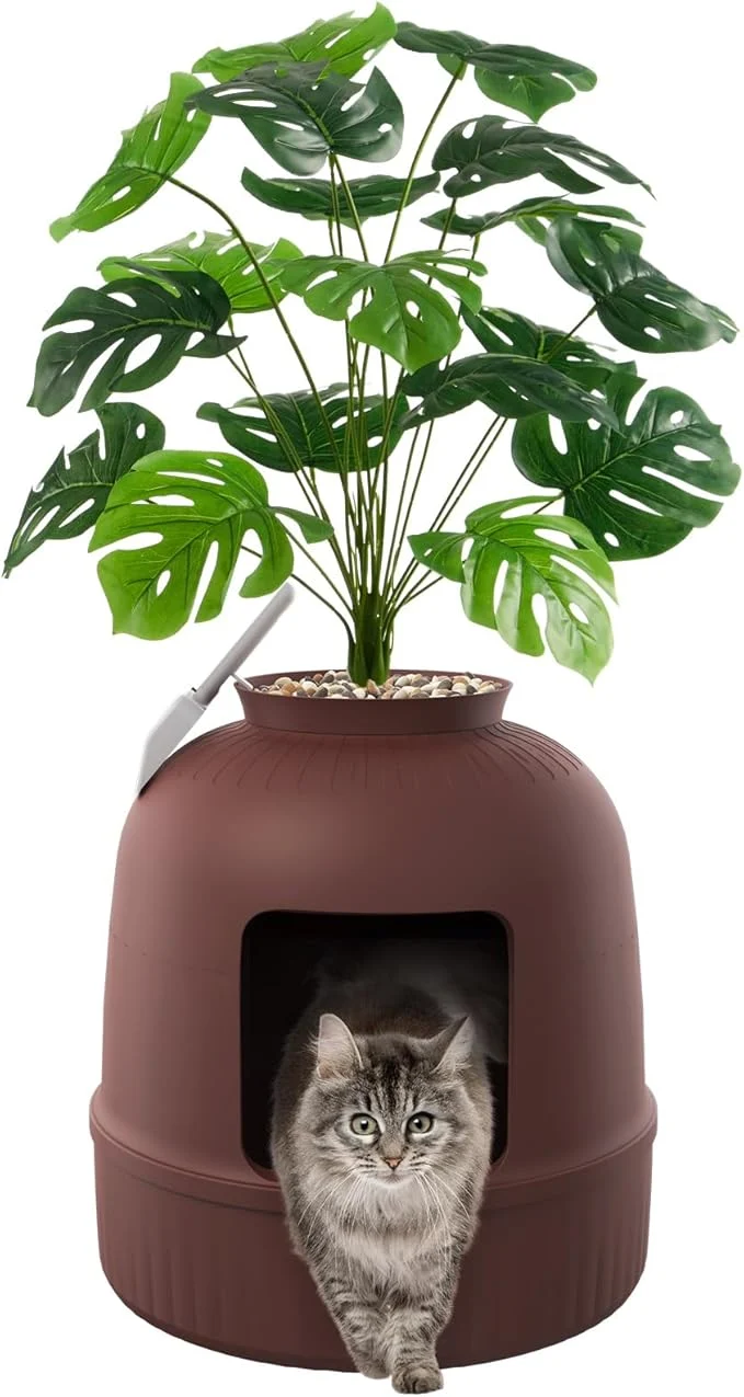 Clean Lifewit Cat Litter Box Hidden Enclosure Litter Tray Responsible