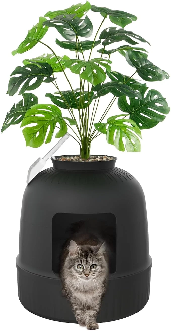 Enhanced Lifewit Cat Litter Box Hidden Enclosure Litter Tray Smooth