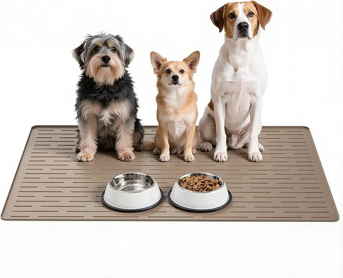 Superior Large Dog Mats for Food and Water Carefully Designed