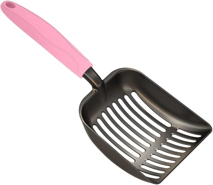 Traditional WePet Cat Litter Scoop Non-Stick Plated Aluminum Alloy Sifter Kitty Durable Genuine