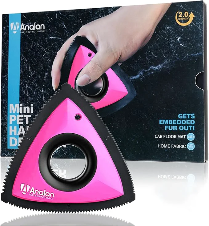 Sophisticated Analan Mini Pet Hair Remover for Car Detailing Supplies Carpet Dog Hair Dependable
