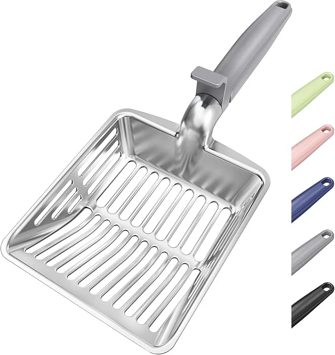 Consistent Metal Cat Litter Scoop Large Cat Scooper Breathable