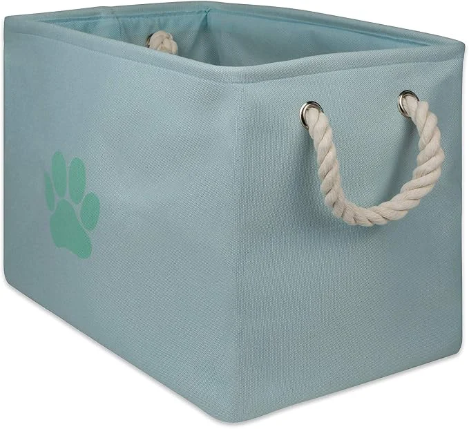 Professional Bone Dry Pet Storage Collection Collapsible Bin Medium Rectangle Healthy