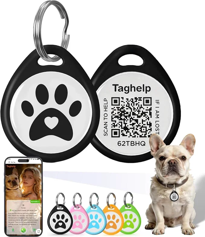 Advanced QR Code Dog ID Tag for Collar Smart Pet ID Luxury