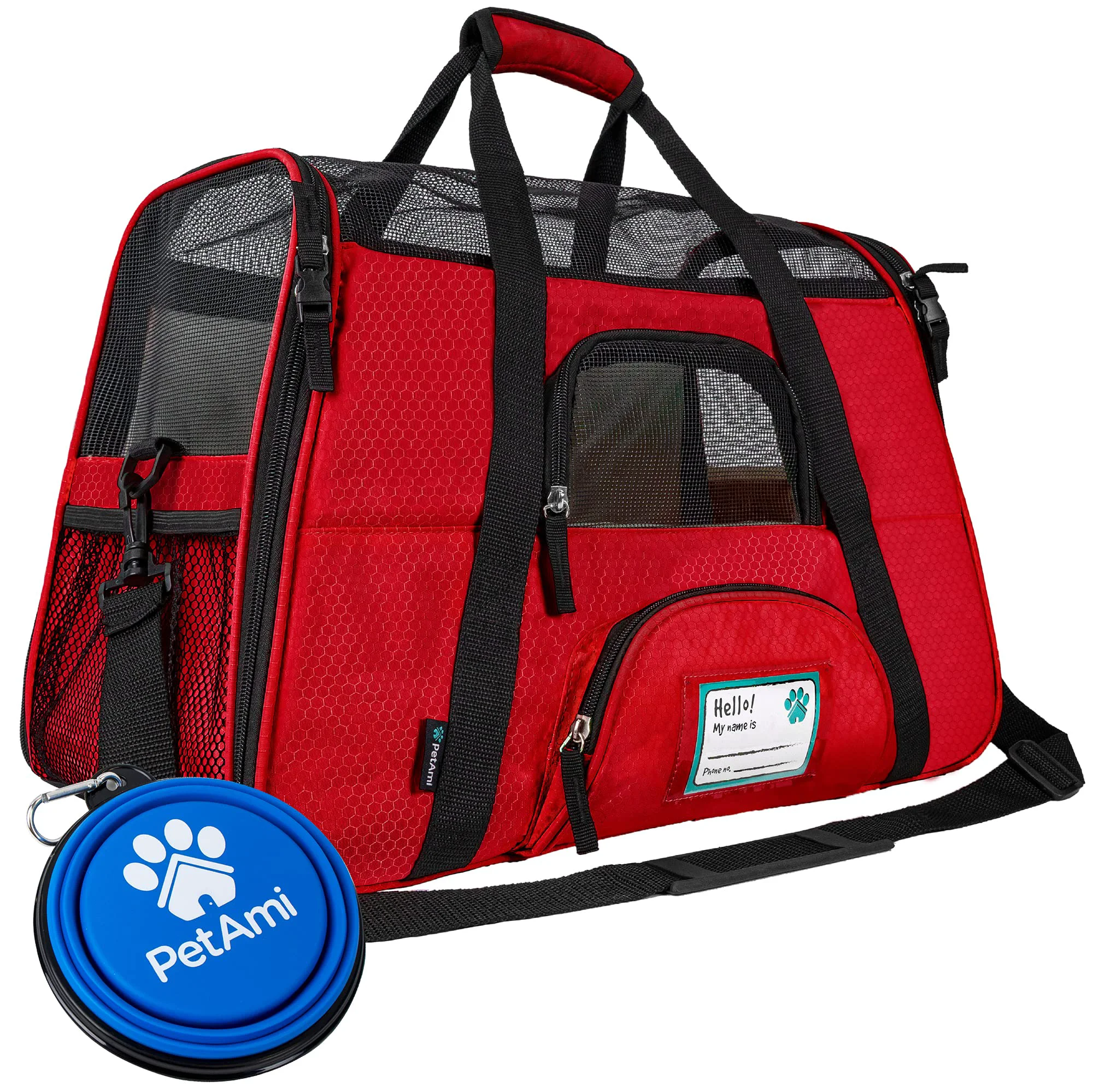 Professional PetAmi Airline Pet Carrier – Soft Sided Carrier for Small Dogs Cats Excellent