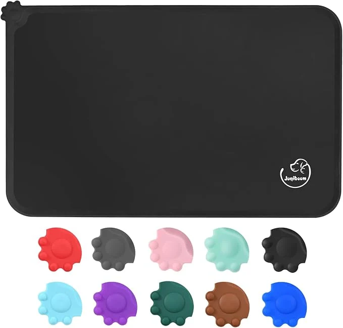 Casual Silicone Waterproof Dog Cat Pet Feeding Mats Non Slip Easy Clean Pet Dog Cat High-Grade
