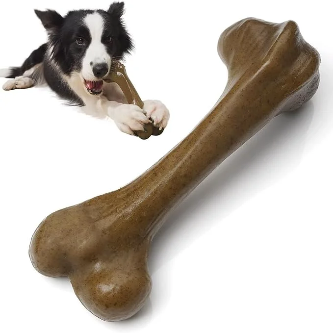 Versatile Tough Dog Toys for Aggressive Chewers Indestructible Dog Toys Nylon Dog Bones Detailed