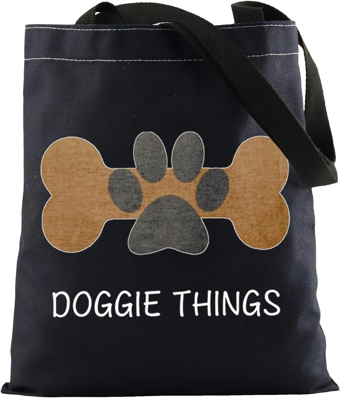 Soft FOTAP Dog Owner Shopping Tote - Dog Park Bag and Doggie Gift Safe