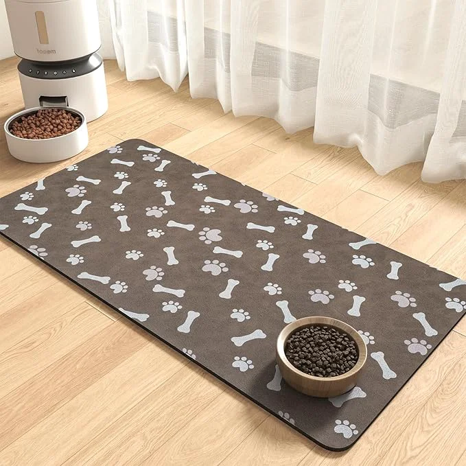 High-Grade MontVoo Dog Food Mat-Pet Feeding Mat Sustainable