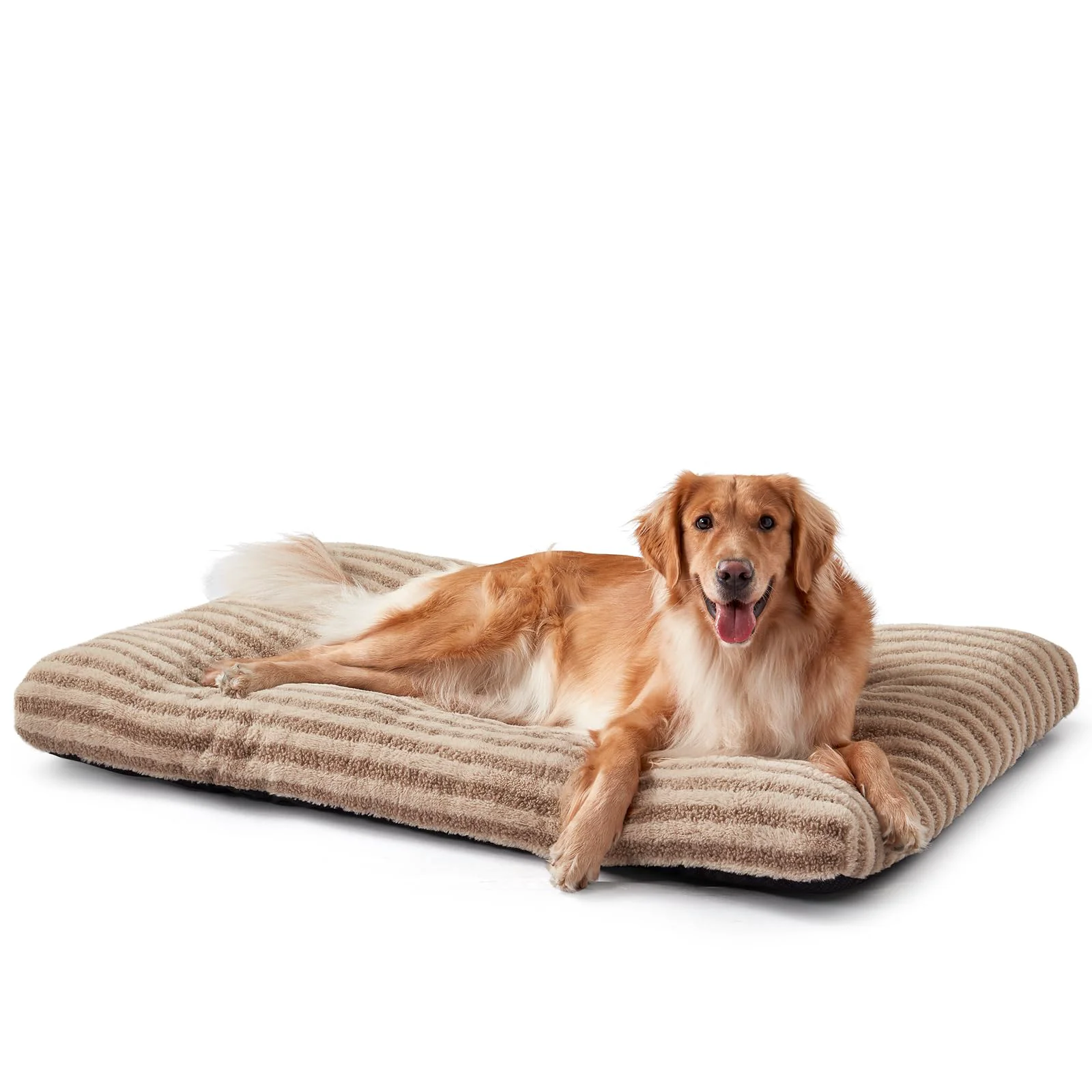 Superior FURTIME Washable XL Dog Bed for Extra Large Dogs 40x27x3.5 in Anti-Slip Machine Washable Brown Expertly Made