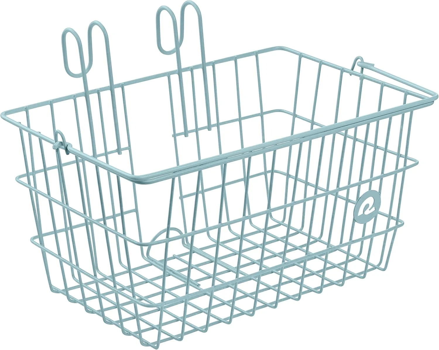 Versatile Retrospec Apollo-Lite Lift-Off Bike Basket - Detachable Steel Handlebar Basket with Carrying Handle for Commuting Shopping Beach Trips - 14.5in x 9.5in Weather-Resistant Biking Gear Recyclable