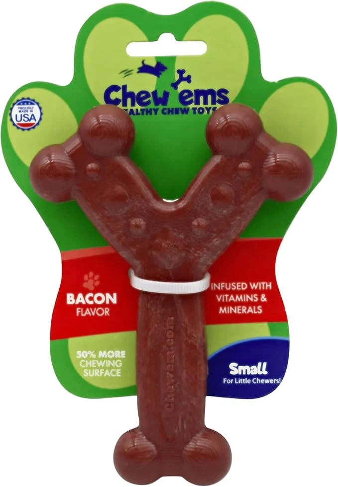 World-Class Chew'ems Durable Chew Toys for Small Dogs Safe Long-Lasting Flavorful Chew