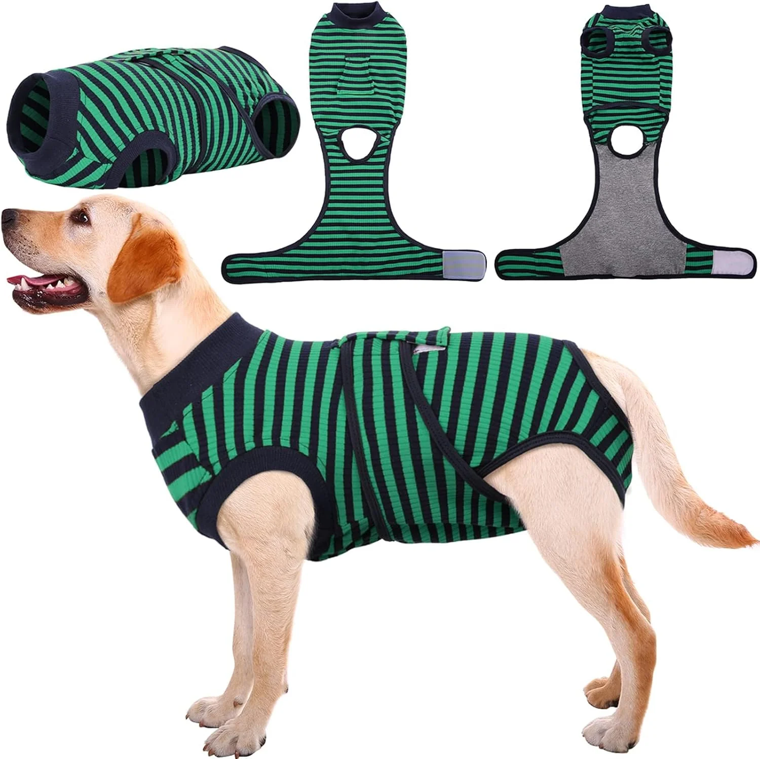 Exceptional Kuoser Recovery Suit for Dogs Cats After Surgery Professional Pet Recovery Shirt Dog Abdominal Wounds Bandages Substitute E-Collar Cone Prevent Licking Dog Onesies Pet Surgery Recovery Suit Reliable