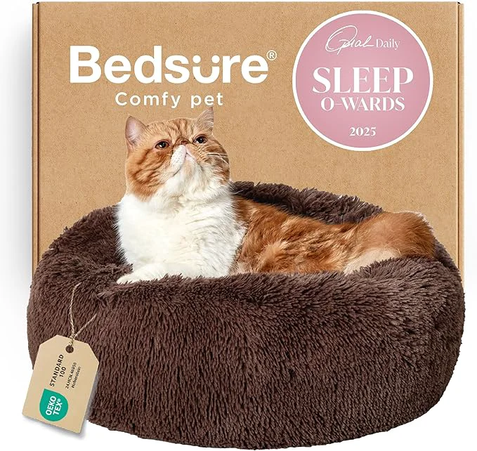 Versatile Bedsure Calming Cat Beds for Indoor Cats Environmentally Friendly