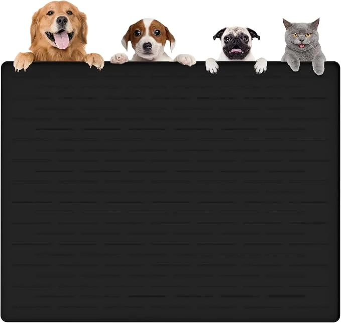 Powerful Largest Dog Food Mat Thinken Waterproof Non-Slip XXXL Pet Feeding Mat Excellent