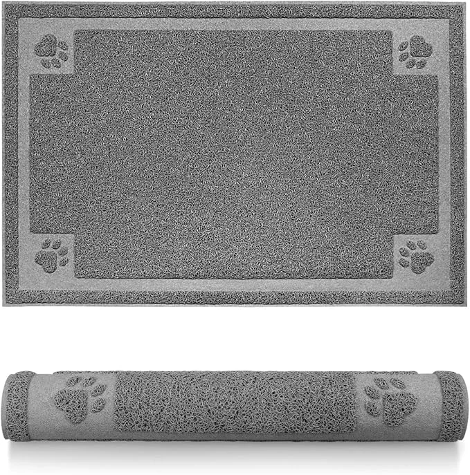 Pure Pet Feeding Mat for Large Dogs and Cats 35 x 25 Flexible and Waterproof Dog Green