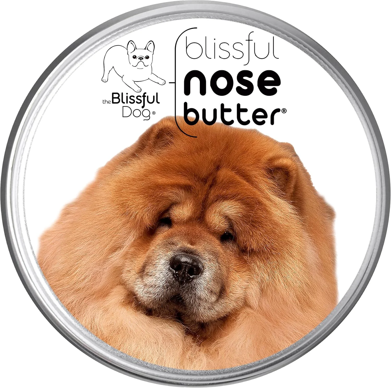 Clean The Blissful Dog Chow Nose Butter for Dry Cracked Skin Lick-Safe Dog Nose Balm with Moisturizing Shea Butter Almond Olive and Essential Oils Pet Supplies Uncented 2 oz.