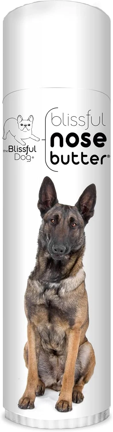Original The Blissful Dog Belgian Malinois Nose Butter for Dry Cracked Skin Lick-Safe Dog Nose Balm with Moisturizing Shea Butter Almond Olive and Essential Oils Pet Supplies Uncented 0.50 oz. Fashionable