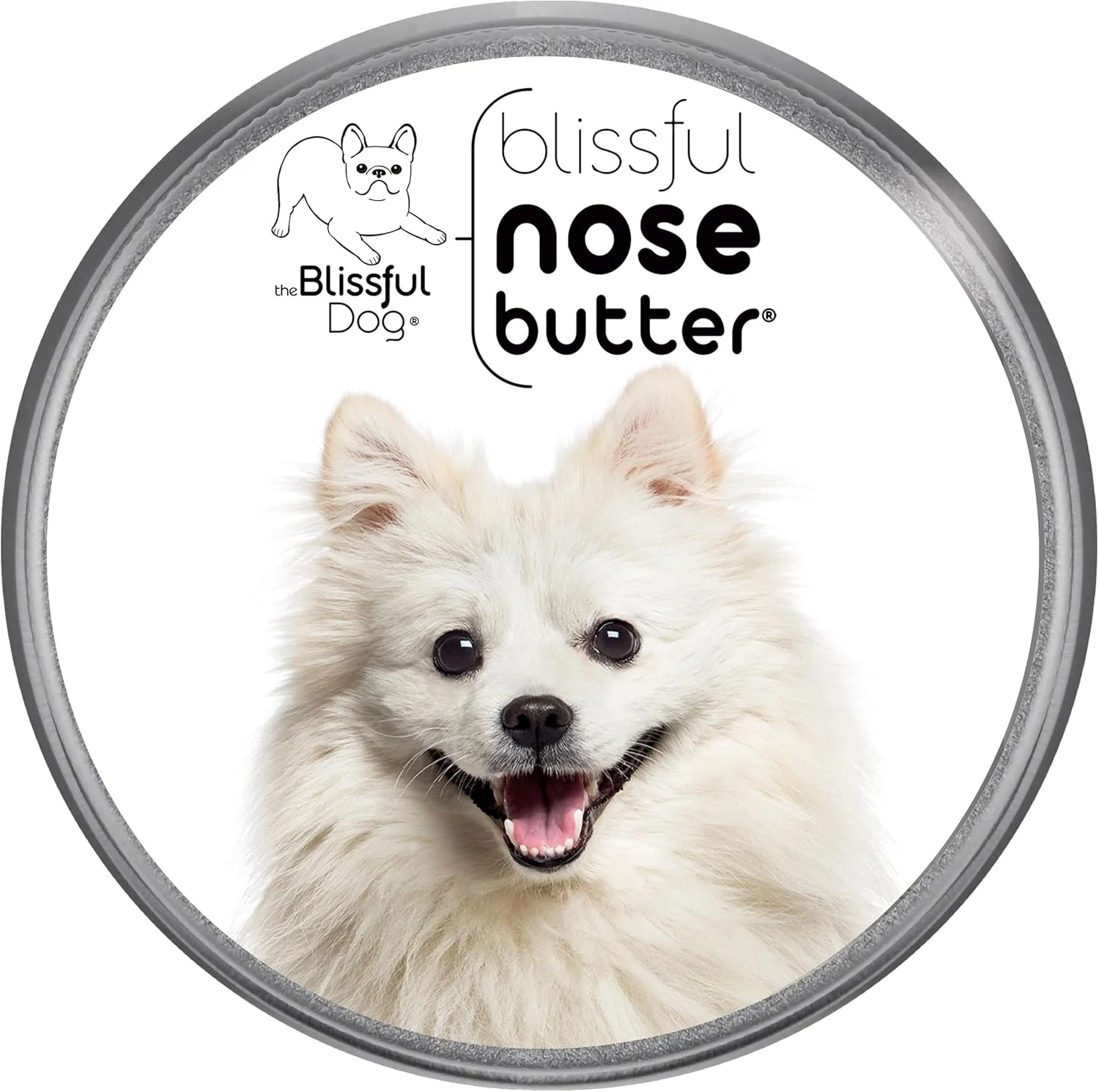 Specialty The Blissful Dog American Eskimo Unscented Nose Butter 16oz Secure