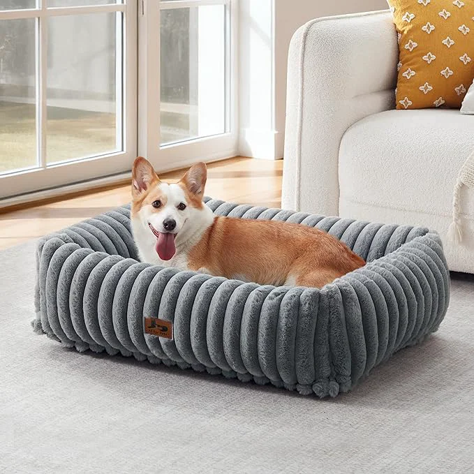Trendy Washable Dog Bed for Small Medium Dogs Premium
