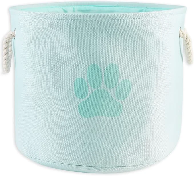 Specialty Bone Dry Pet Storage Collection Collapsible Bin Medium Round Healthy