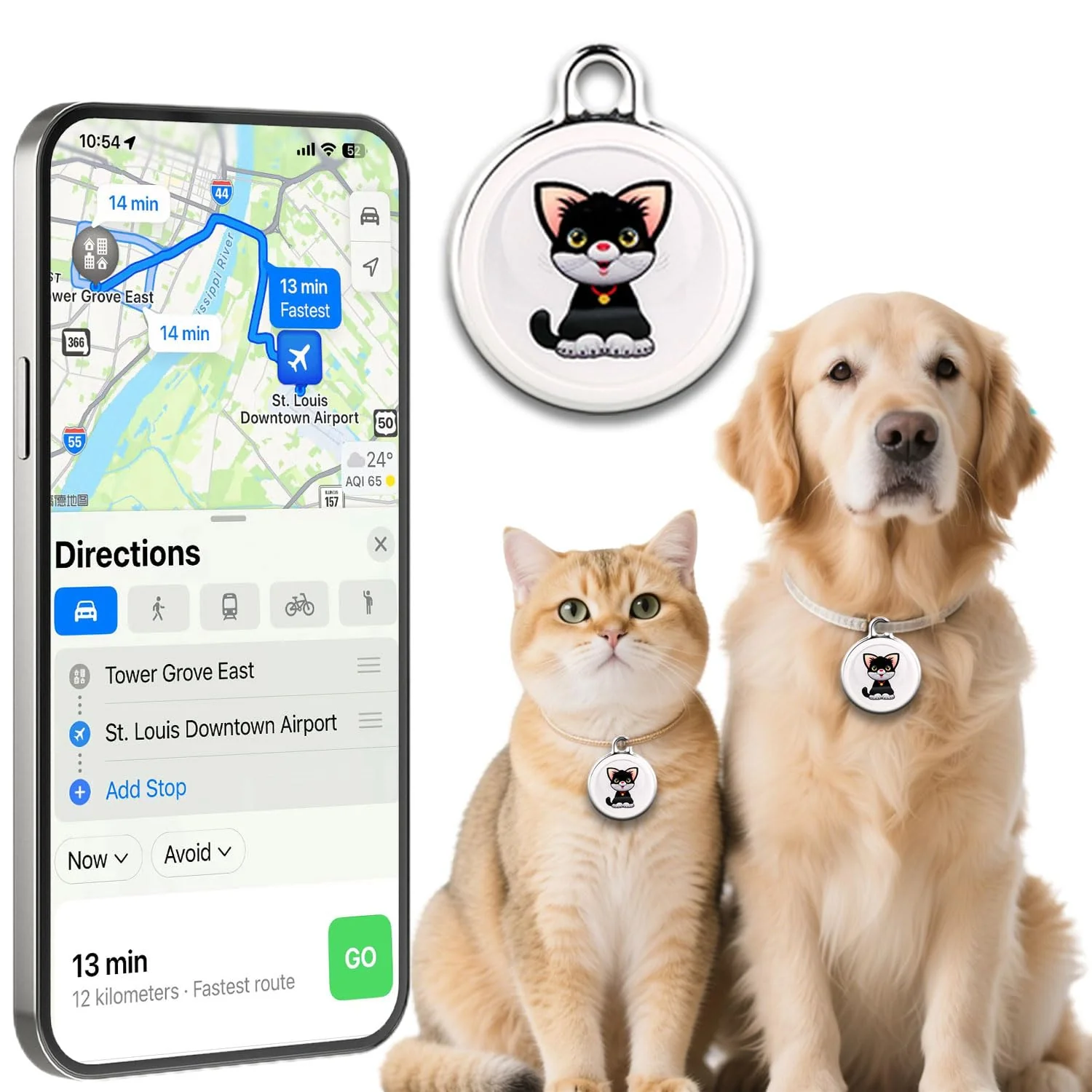 Detailed Morngree 2025 Smart GPS Tracker for Dogs Cats – No Subscription 365-Day Battery Waterproof Drop-Proof Prestigious