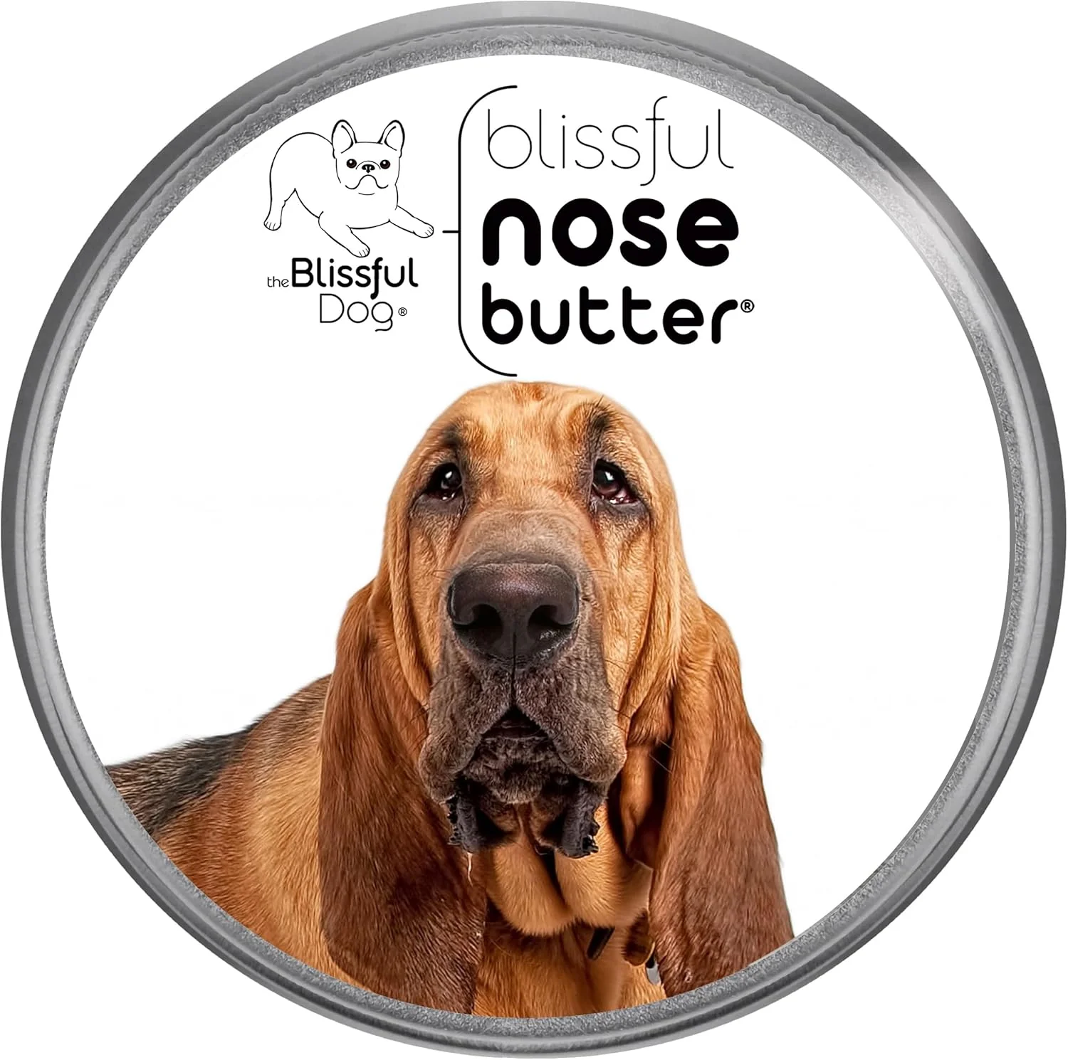 Flexible The Blissful Dog Bloodhound Nose Butter for Dry Cracked Skin Lick-Safe Dog Nose Balm with Moisturizing Shea Butter Almond Olive and Essential Oils Pet Supplies Uncented 8 oz. Verified