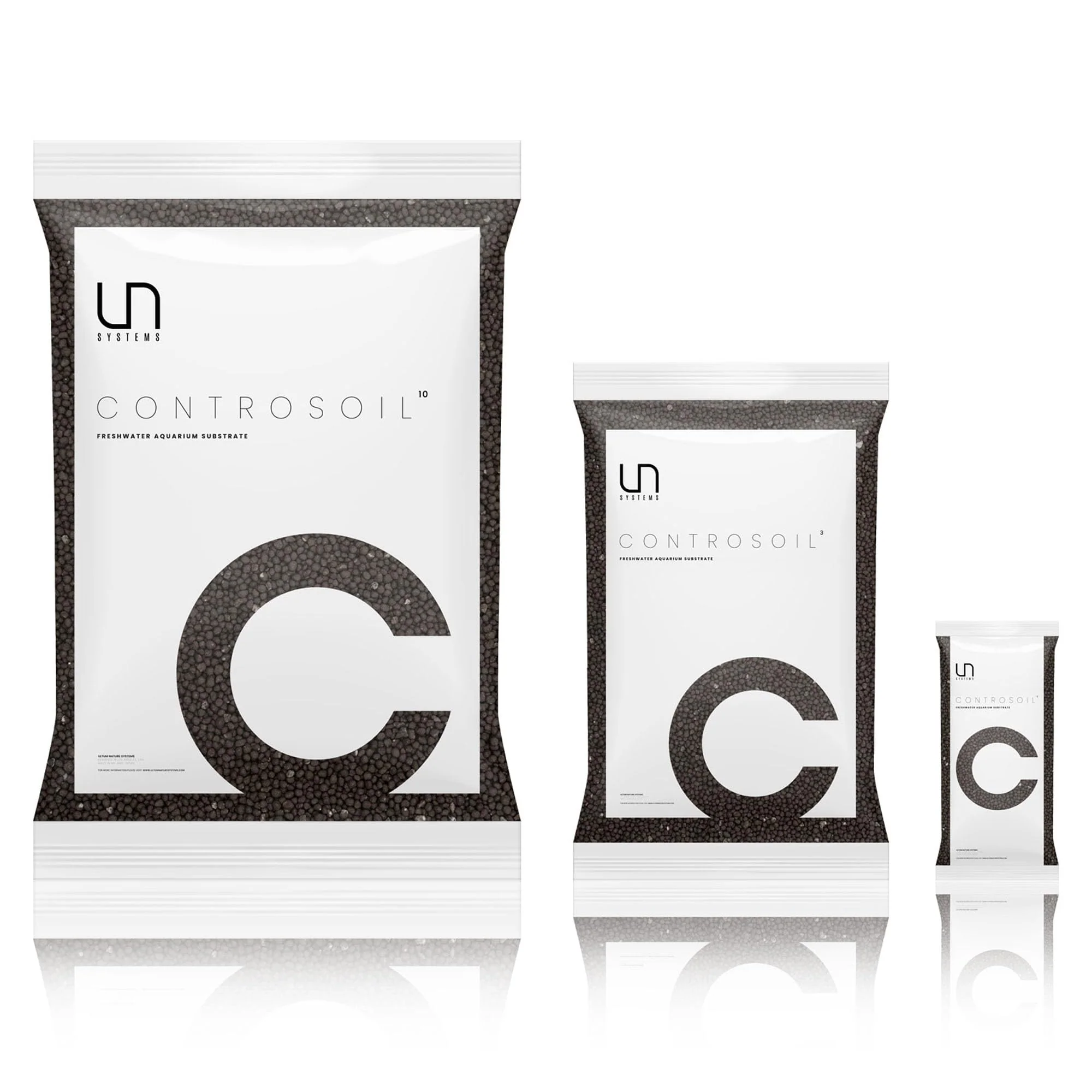 Next-Generation Ultum Nature Systems Controsoil - Freshwater Aqua Soil for Aquascaping Plants Aquariums 3L Black pH 6.8 Elite
