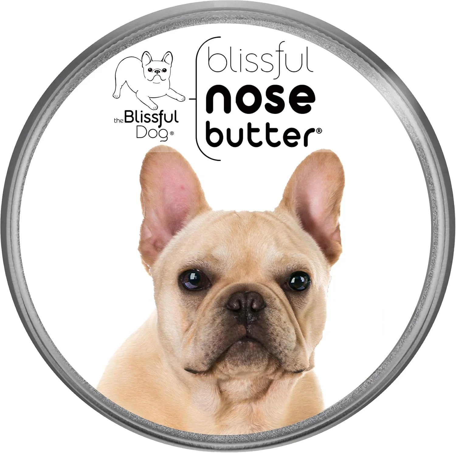 Original The Blissful Dog Fawn French Nose Butter Versatile Dog Nose Balm for Dry Nose Handcrafted Nose Moisturizer Easy-to-Apply Dog Essentials Unscented 1 oz. Effective