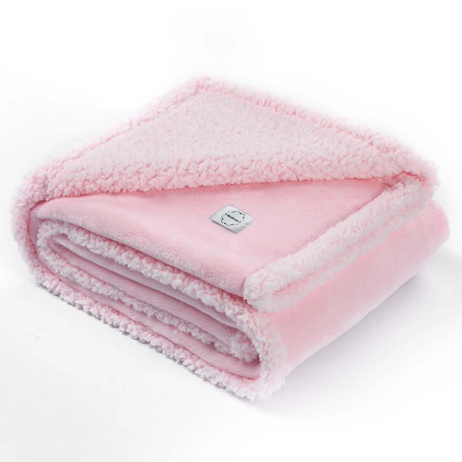 Quality Maidewow Waterproof Pink Dog Blanket – Reversible Sherpa Flannel 57x65in Specialty