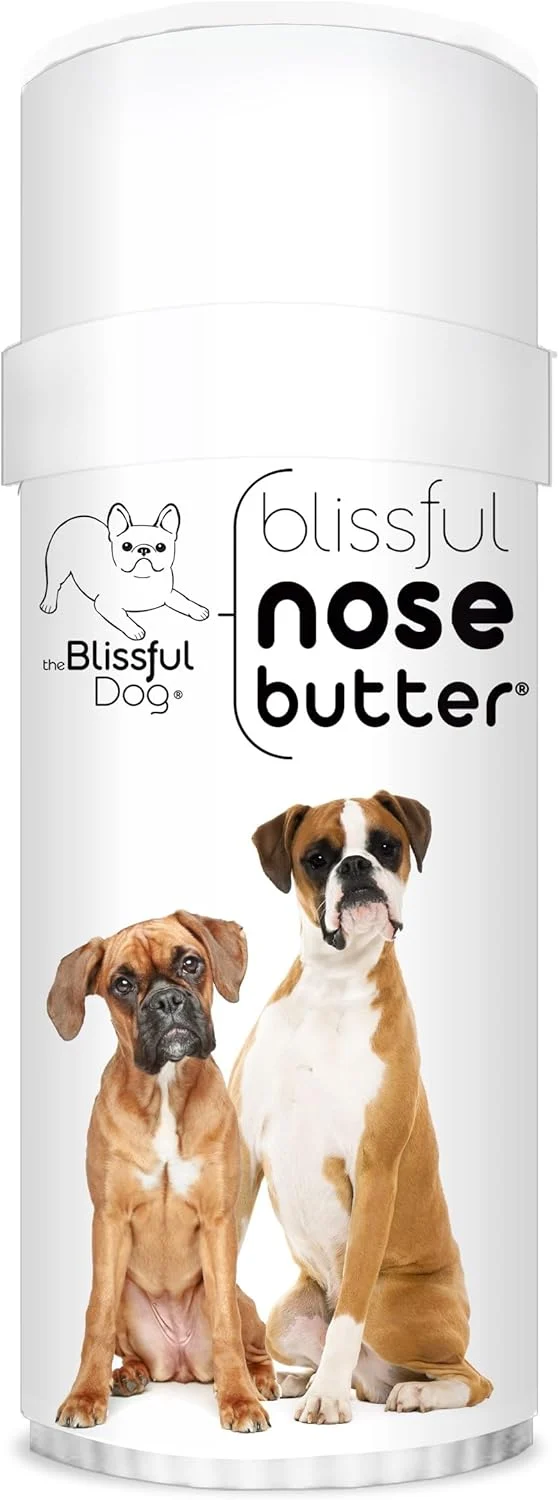 Stylish The Blissful Dog Fawn Boxer Unscented Nose Butter - Dog Nose Butter 2 Ounce Natural