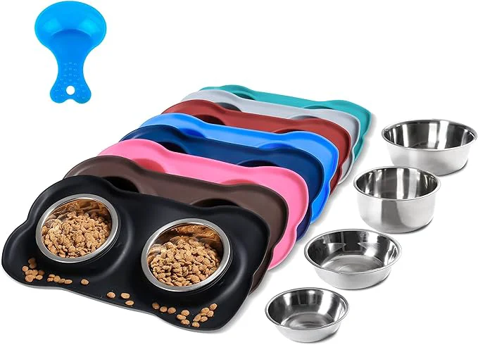 Exceptional Hubulk Pet Dog Bowls 2 Stainless Steel Dog Bowl Contemporary
