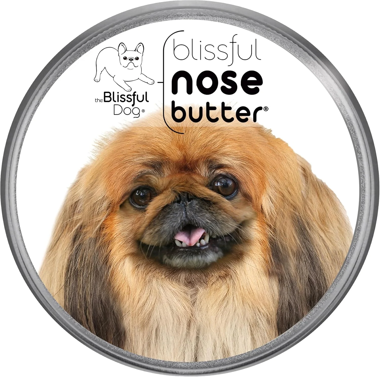 Breathable The Blissful Dog Pekingese Unscented Nose Butter - Dog Nose Butter 2 Ounce Original Design