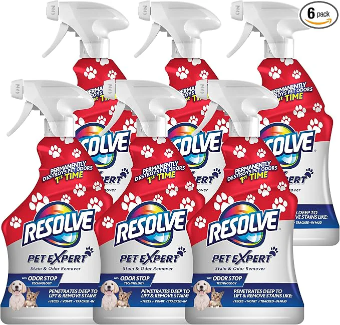 Flexible Resolve Pet Expert Stain and Odor Remover Carpet Cleaner Pet Stain and Odor Authentic