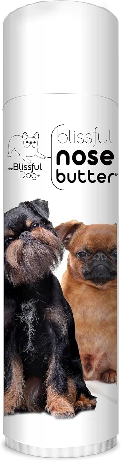 Authentic The Blissful Dog Brussels Griffon Nose Butter for Dry Cracked Skin Lick-Safe Dog Nose Balm with Moisturizing Shea Butter Almond Olive and Essential Oils Pet Supplies Uncented 0.50 oz. Detailed