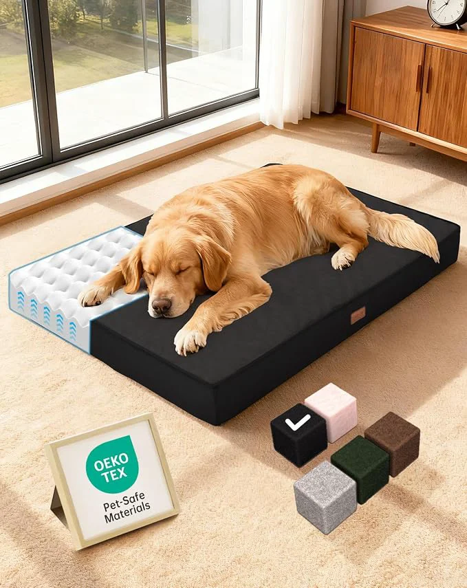 World-Class OhGeni Orthopedic Waterproof Dog Bed Consistent