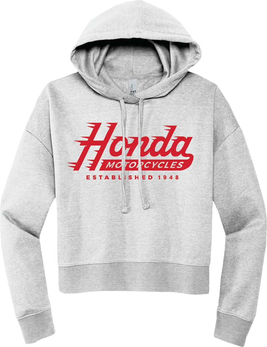 Trusted HONDA APPAREL Women's Honda Hoodie - Light Heather Gray - 2XL NP23S-L2295-2X Professional