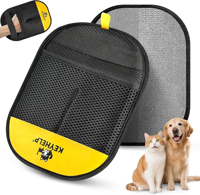 Refined Pet Hair Removal Glove for Dogs Cats Newly Upgraded Reusable Electrostatic Sophisticated