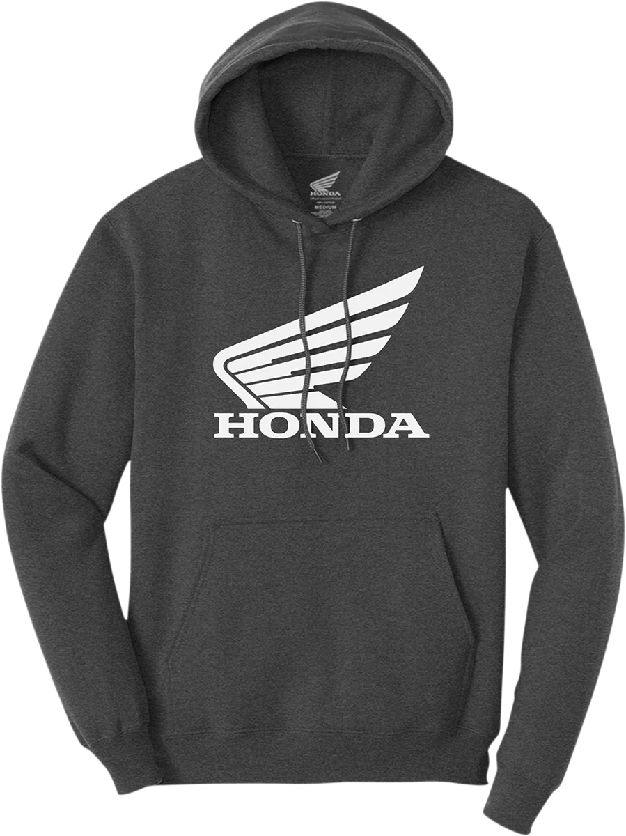 Quality HONDA APPAREL Women's Honda Wing Hoodie - Gray - Large NP21S-S3031-L Next-Generation
