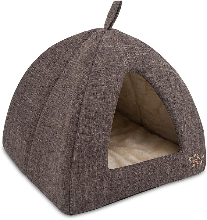 Lightweight Pet Supplies Dog House Bed Crate Mat Tent Indoor Round Soft Plush Eco-Friendly