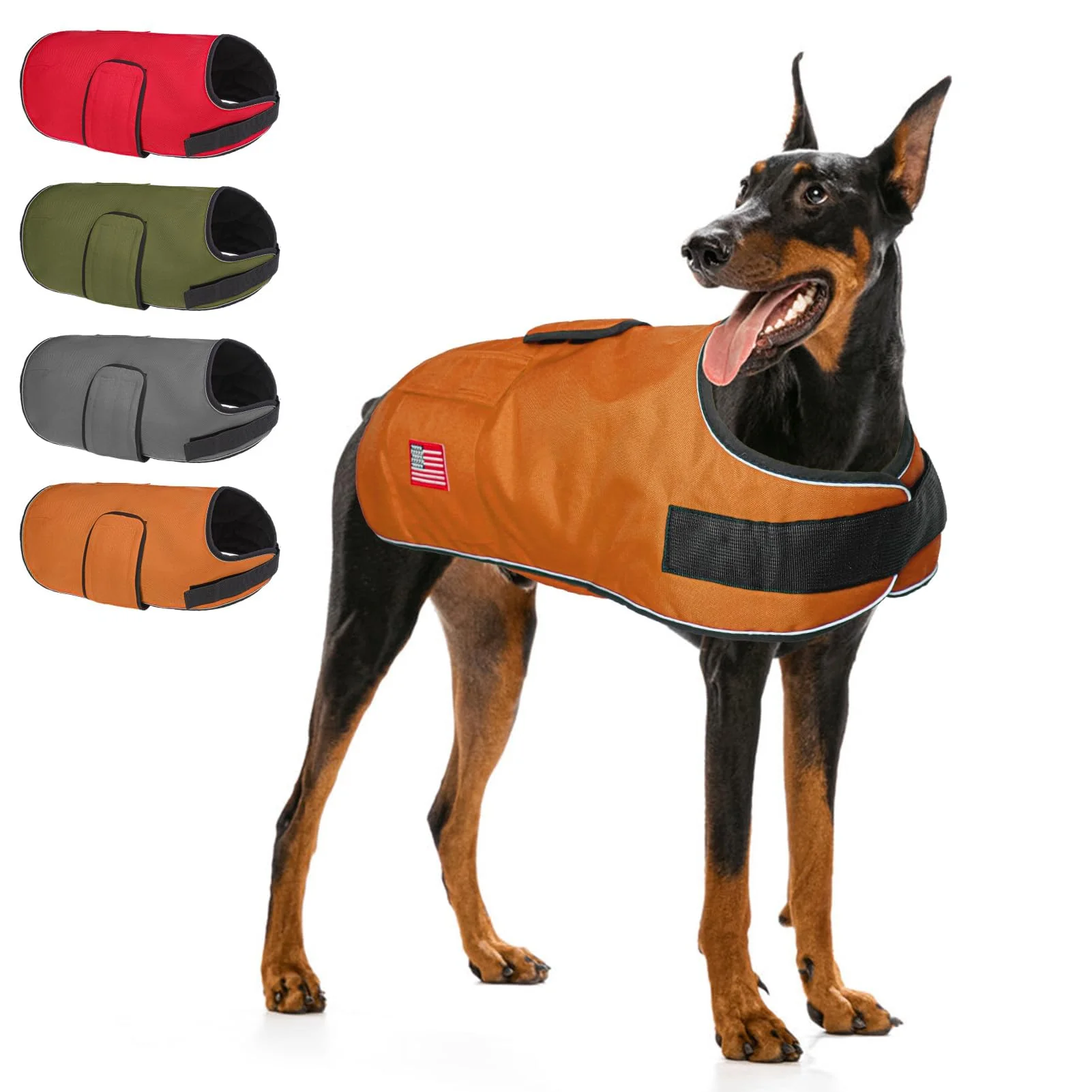 Authentic BEAUTYZOO XXL Dog Winter Coat – Waterproof Warm Reflective Oxford Canvas Modern
