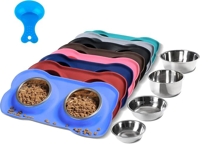 Reliable Hubulk Pet Dog Bowls 2 Stainless Steel Dog Bowl Trusted