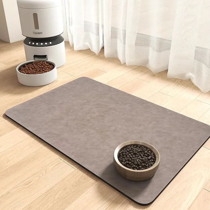 Original MontVoo-Absorbent Pet Feeding Mat-No Stains Pet Mat Crafted