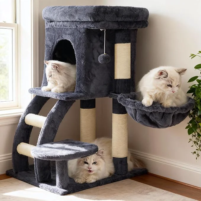 Advanced Heybly Cat Tree Tower Cat condo Sophisticated